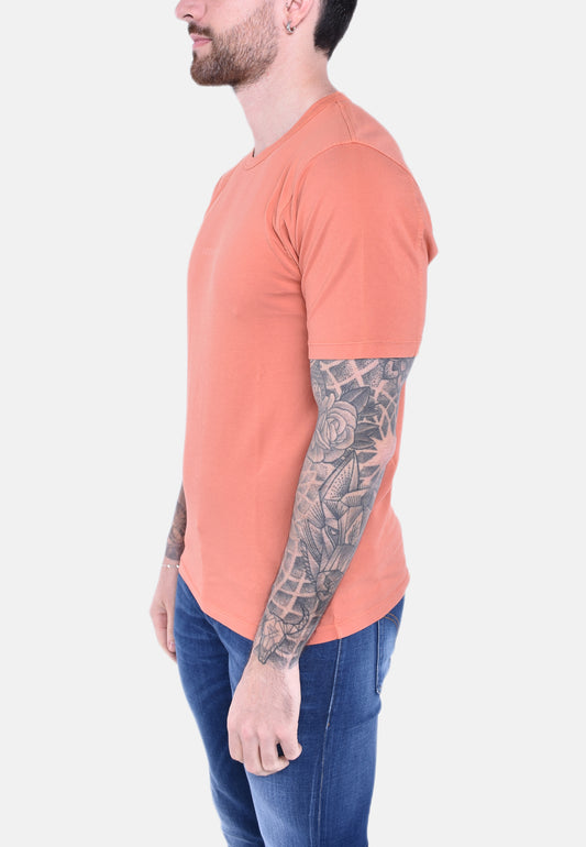 24/1 JERSEY RESIST DYED LOGO T-SHIRT