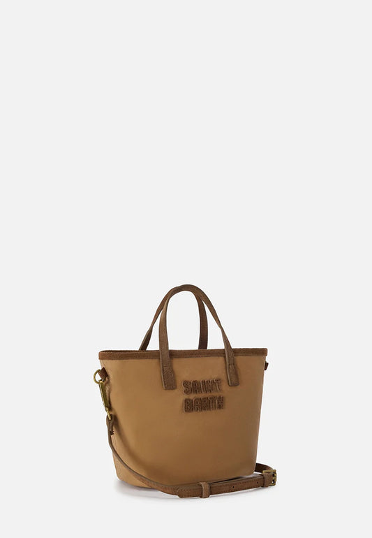 CITY BAG MINI WAX HANDBAG WITH STRAP