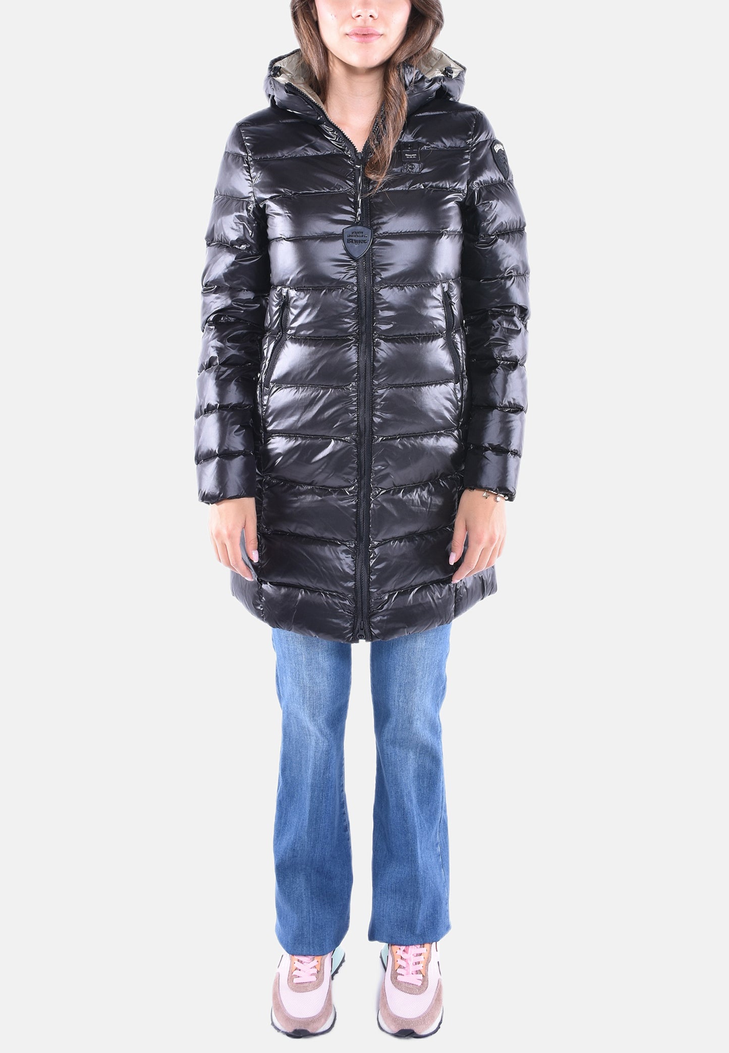 PIUMINO LUNGO CON CAPPUCCIO