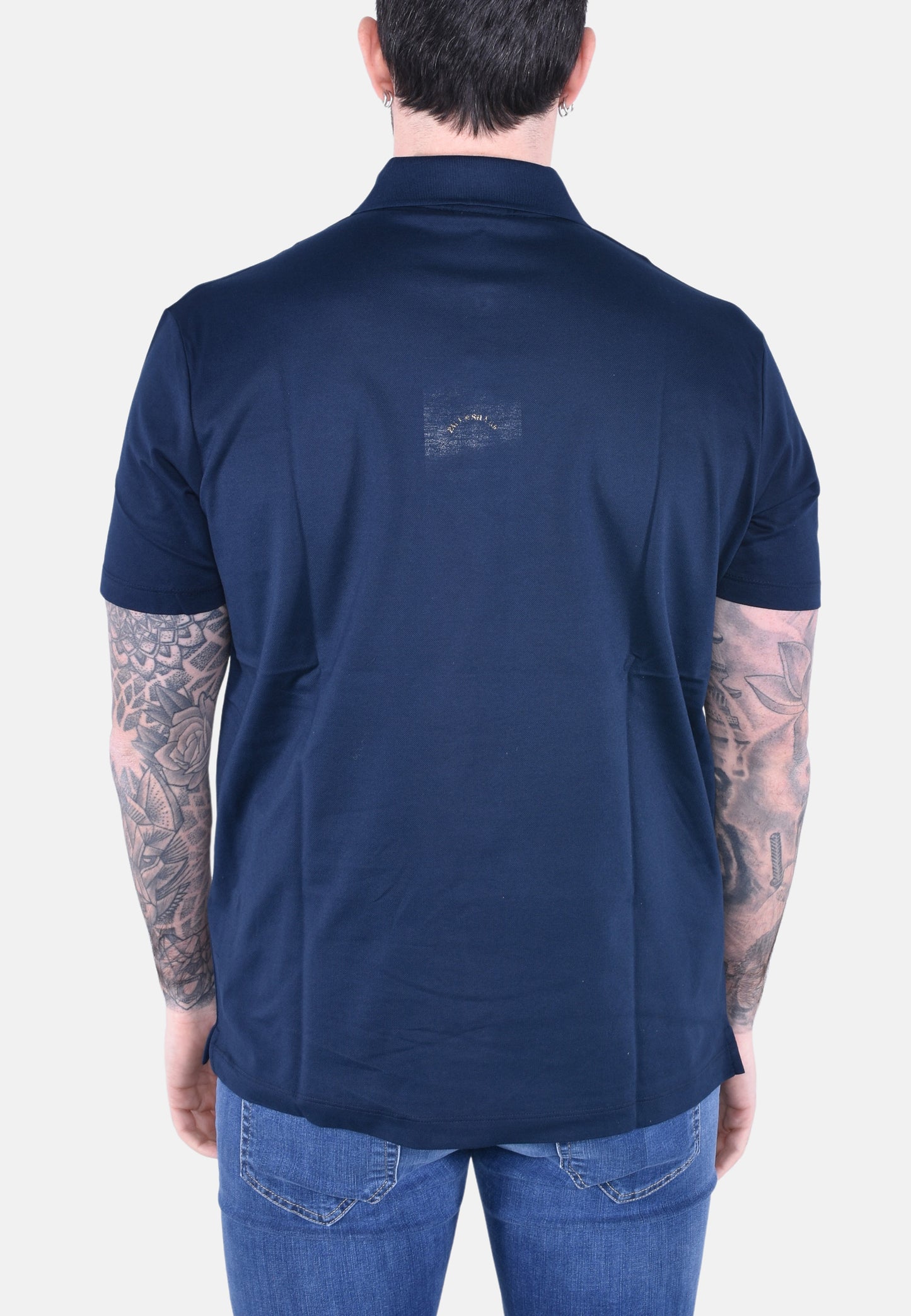 POLO IN COTONE DOUBLE PIQUE CON SHAR