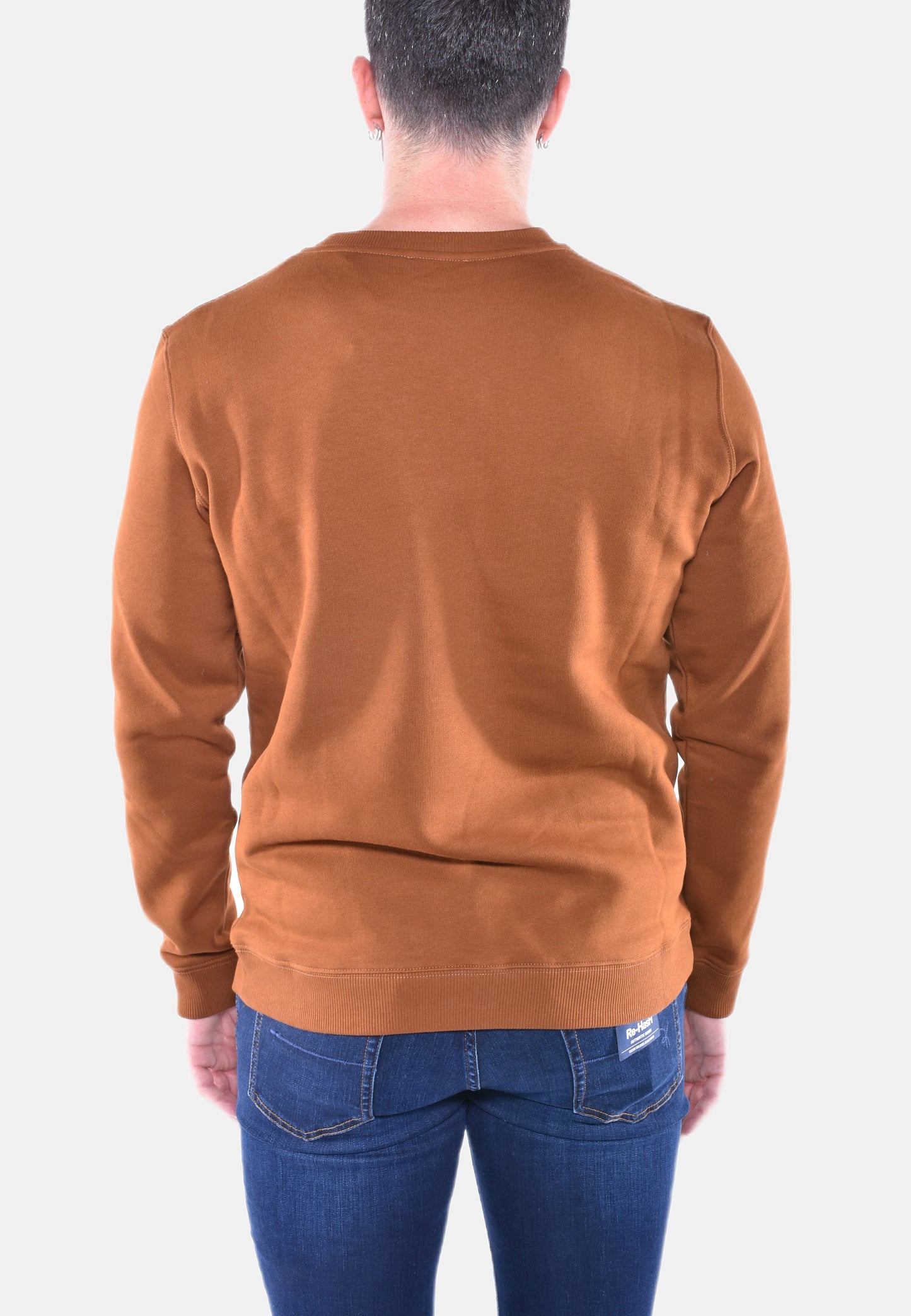 FELPA GIROCOLLO CON LOGO