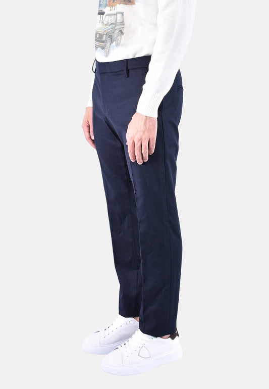 SPIRITISSIMO REGULAR FIT CHINOS IN STRETCH FLANNEL
