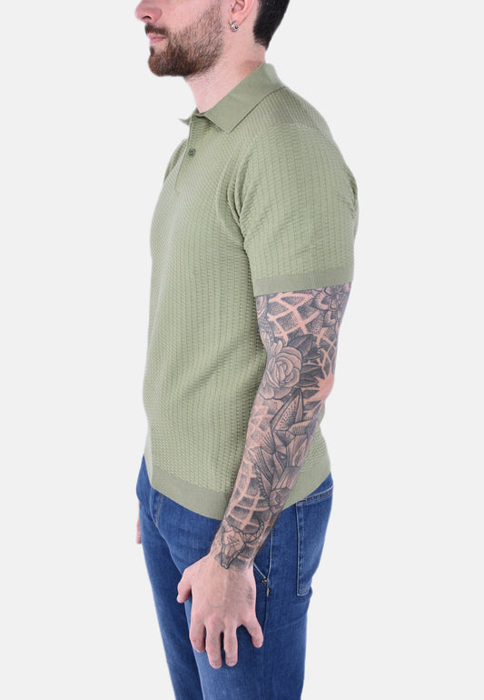 POLO M-MANICA LAVORATA