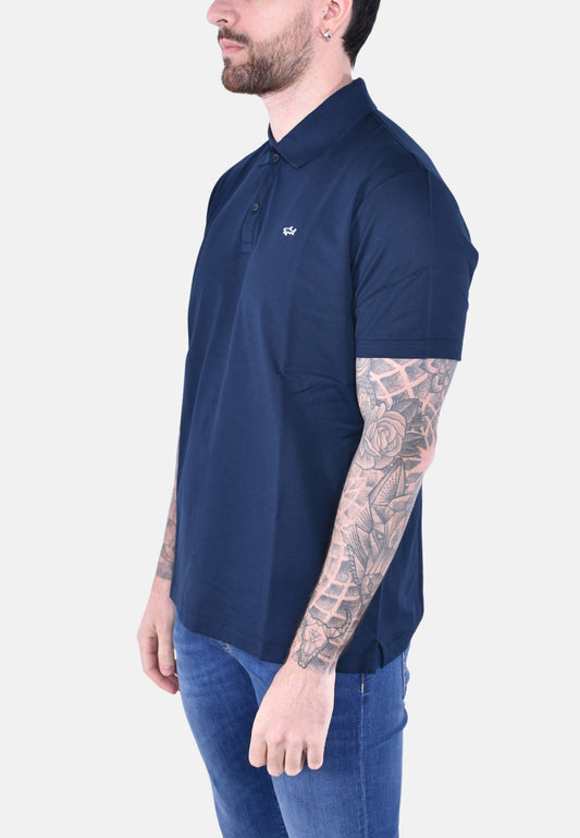 POLO IN COTONE DOUBLE PIQUE CON SHAR