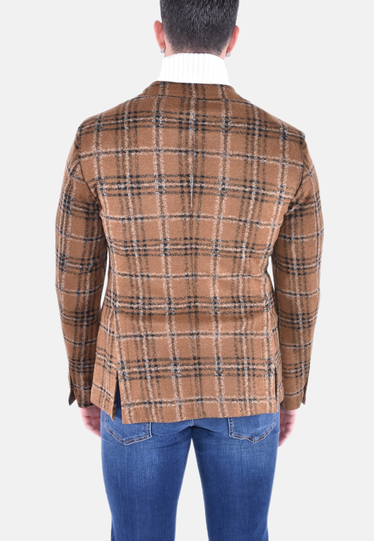 GIACCA SARTORIALE MONOPETTO REGULAR IN JERSEY