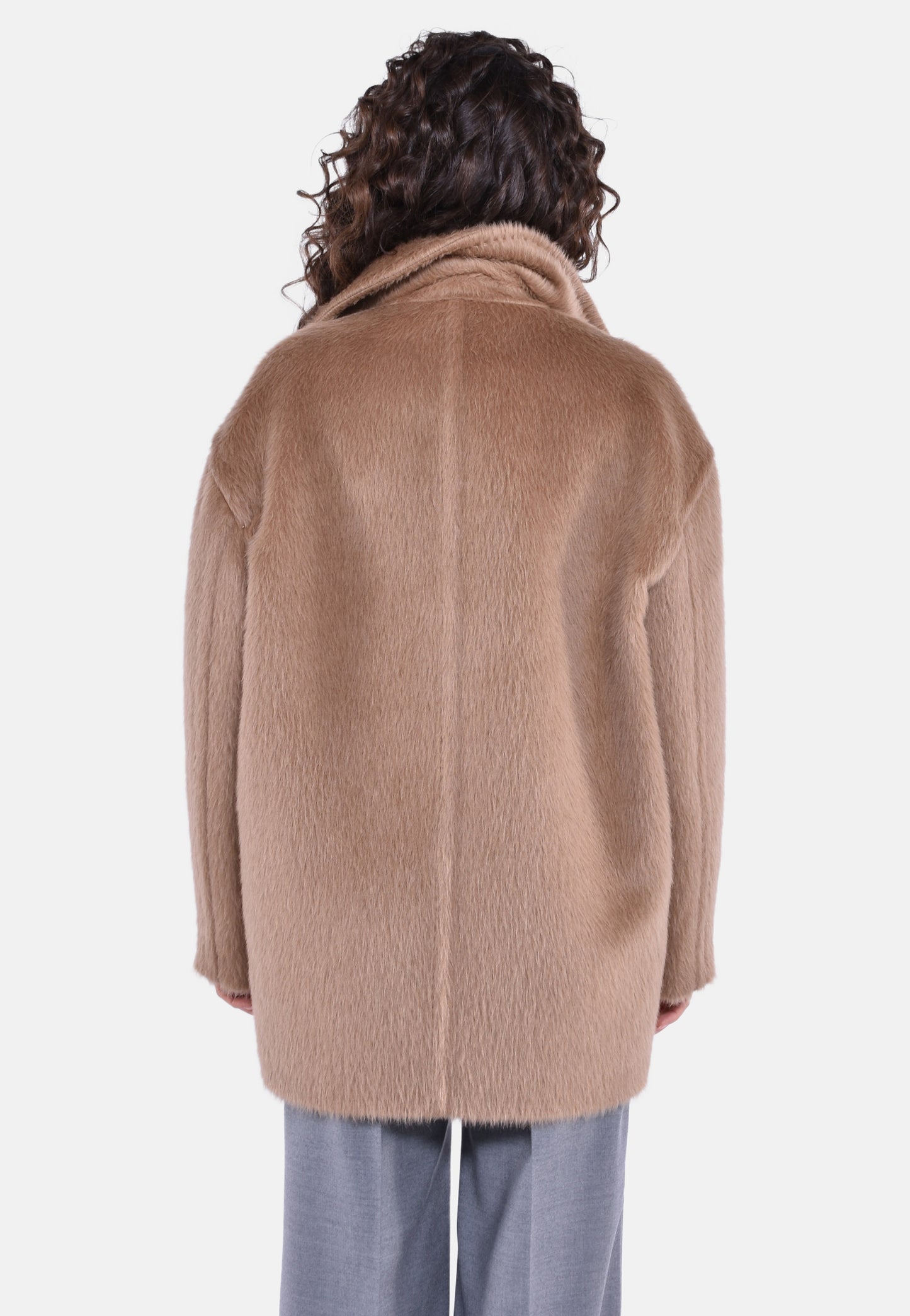 CAPPOTTO CORTO IN ALPACA SLAM