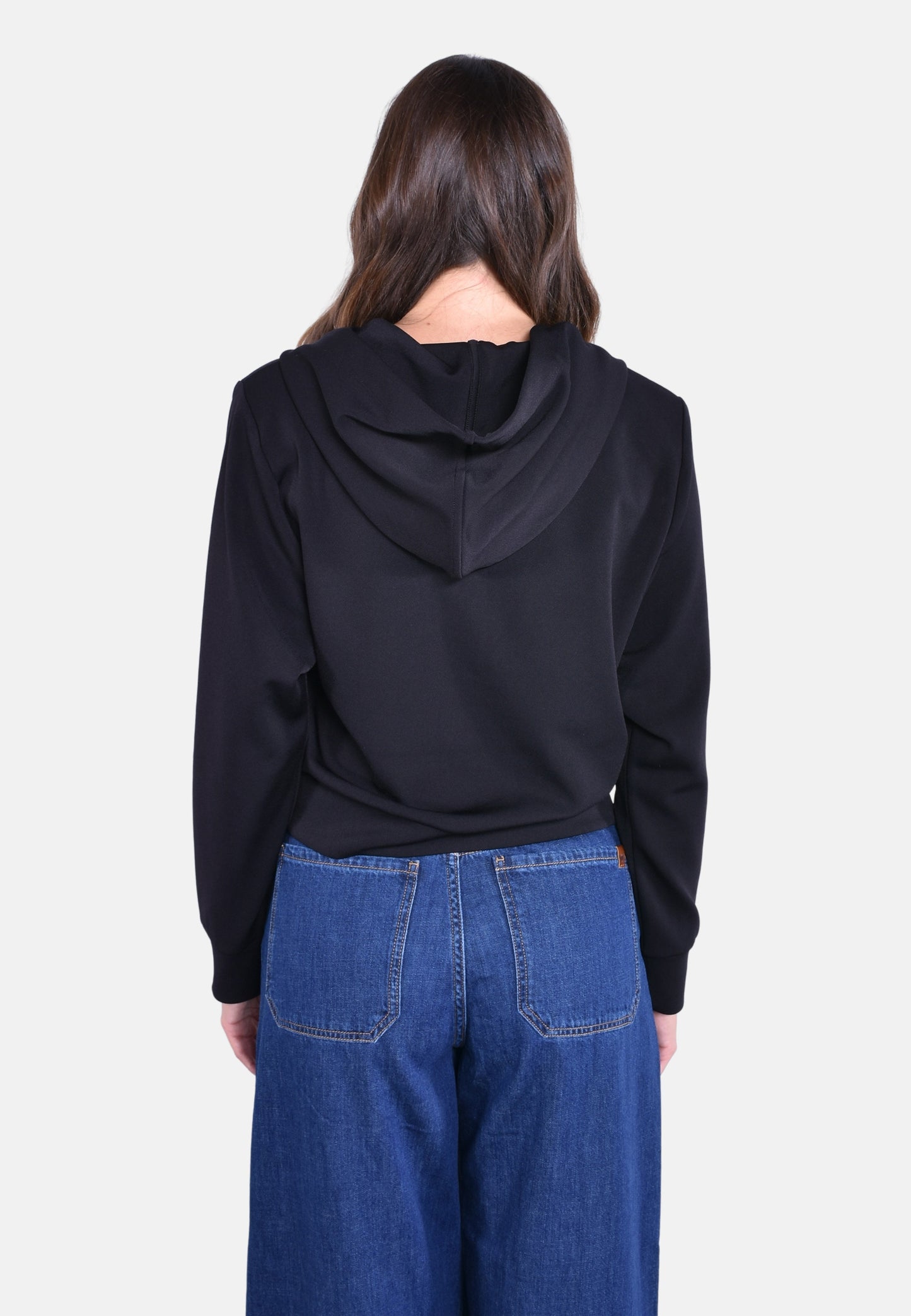 SHLDR PAD CROP ZIP HDIE