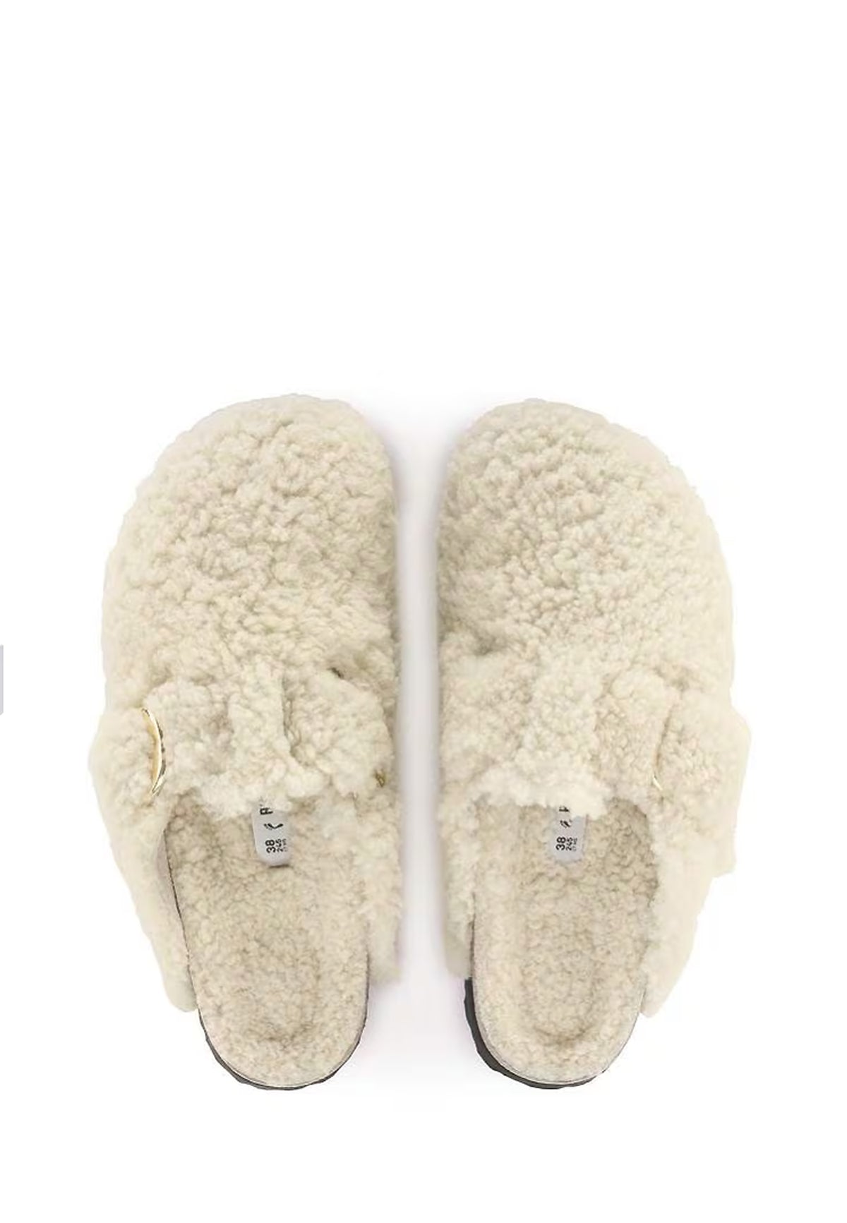 BOSTON BIG BUCKLE SHEARLING TEDDY FUR