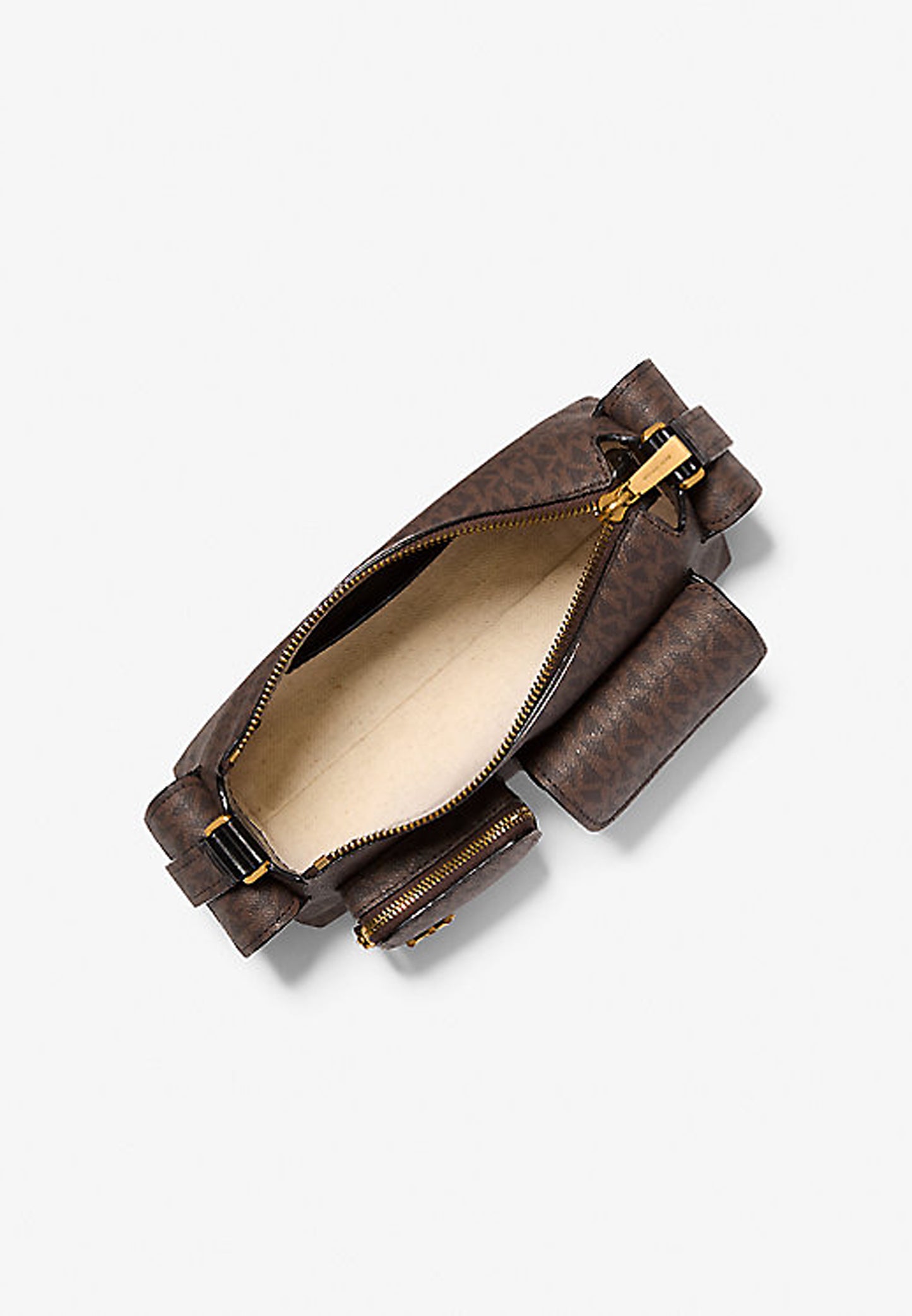 BORSA A SPALLA DAKOTA SM PICCOLA CON STAMPA LOGO