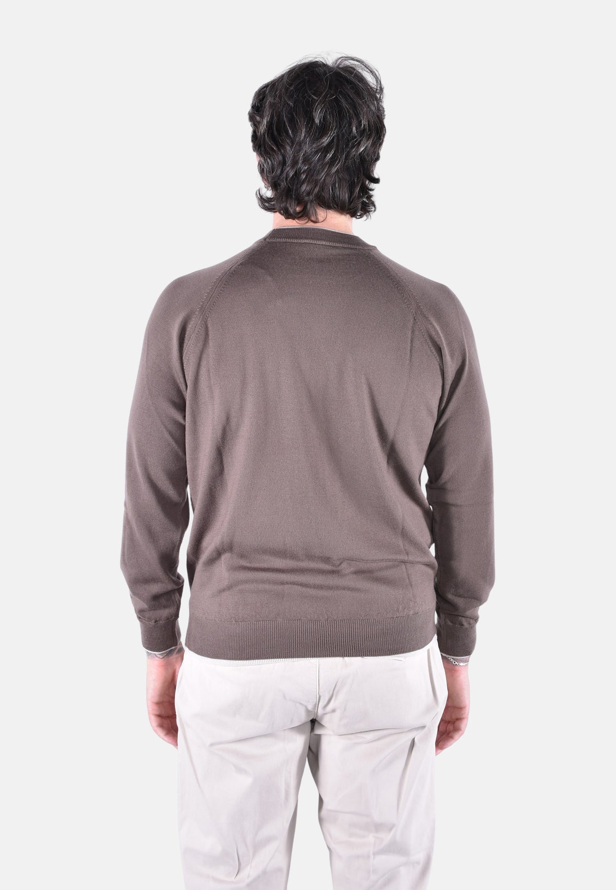 MAGLIA GIROCOLLO DOPPIO COLLO