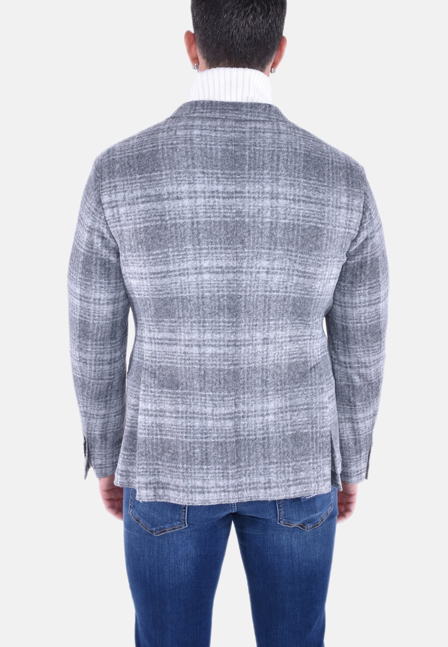 GIACCA SARTORIALE MONOPETTO REGULAR IN JERSEY