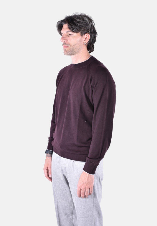 MAGLIA GIROCOLLO DOPPIO COLLO