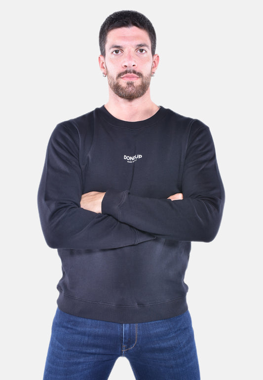 FELPA GIROCOLLO CON LOGO