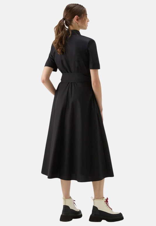 ABITO POPLIN LONG DRESS