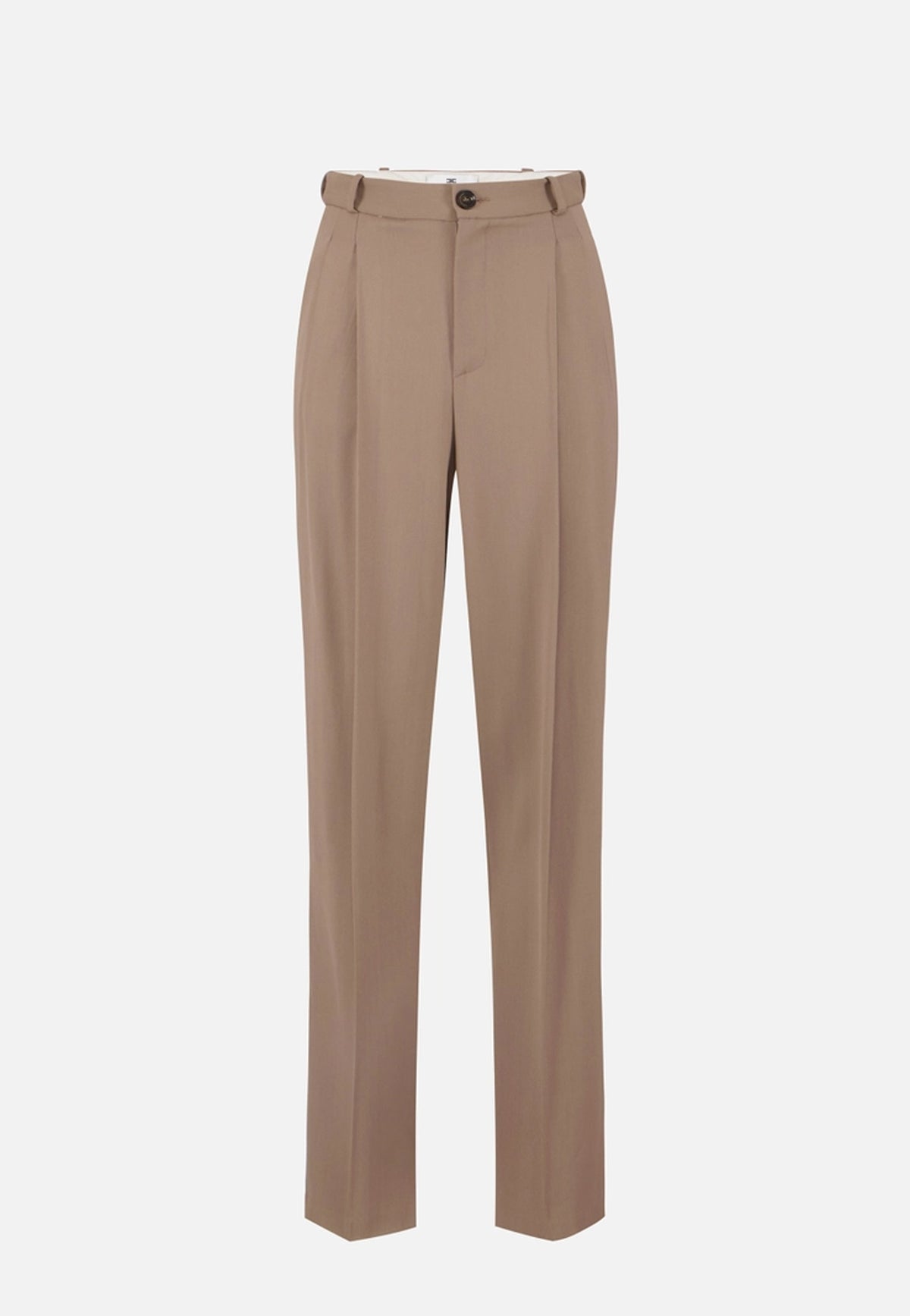 PANTALONI IN GABARDINA CON PENCES