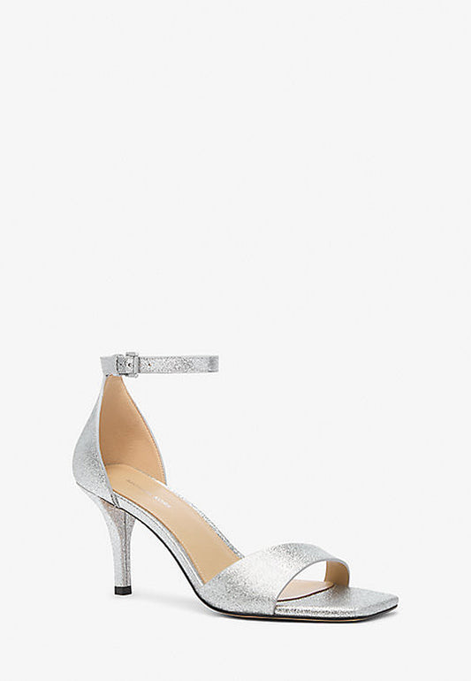 SANDALO JAIDA IN PELLE METALLIZZATA