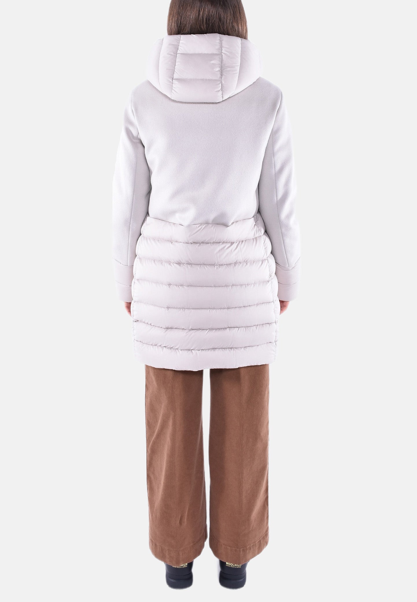 GIUBBOTTO IN LANA E PIUMA ANGELE-LE