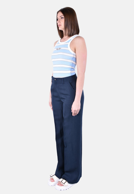 VISCOSE LINEN PANTS