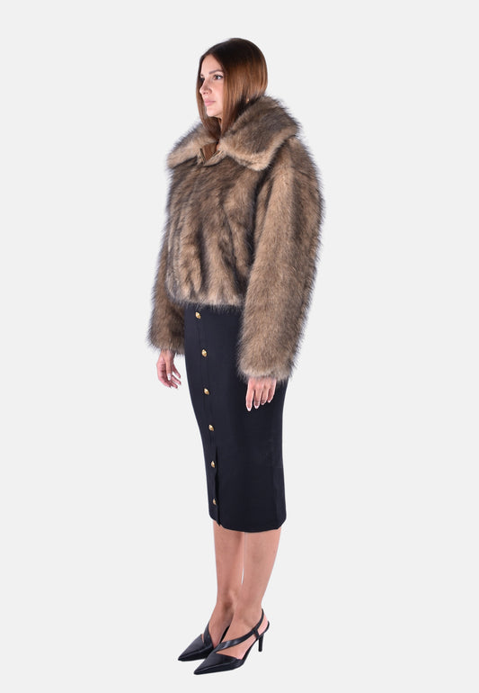 FAUX FUR BLOUSON