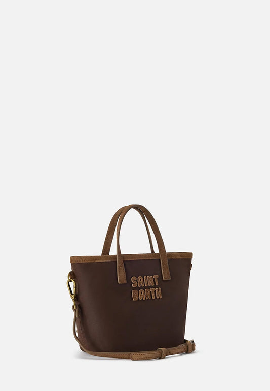 CITY BAG MINI WAX HANDBAG WITH STRAP