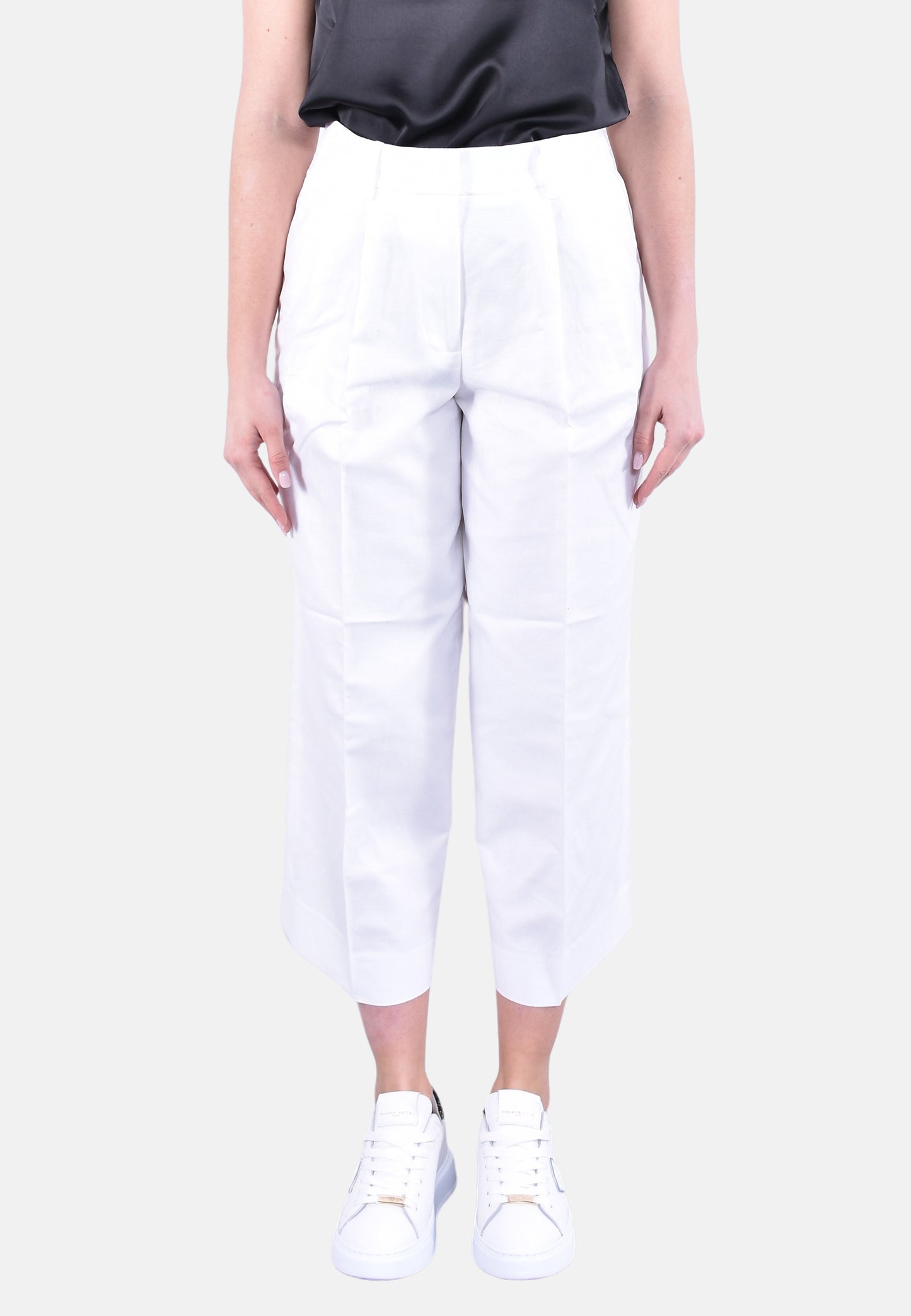 PLEATED WIDE LEG PANT