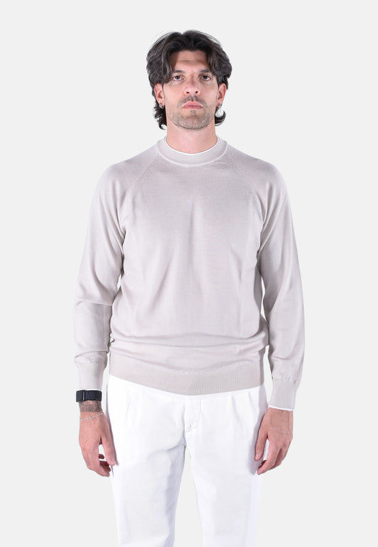 MAGLIA GIROCOLLO DOPPIO COLLO
