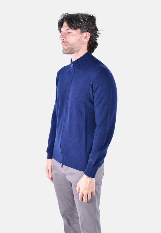 GRANT MERINOCASH CARDIGAN FULL ZIP