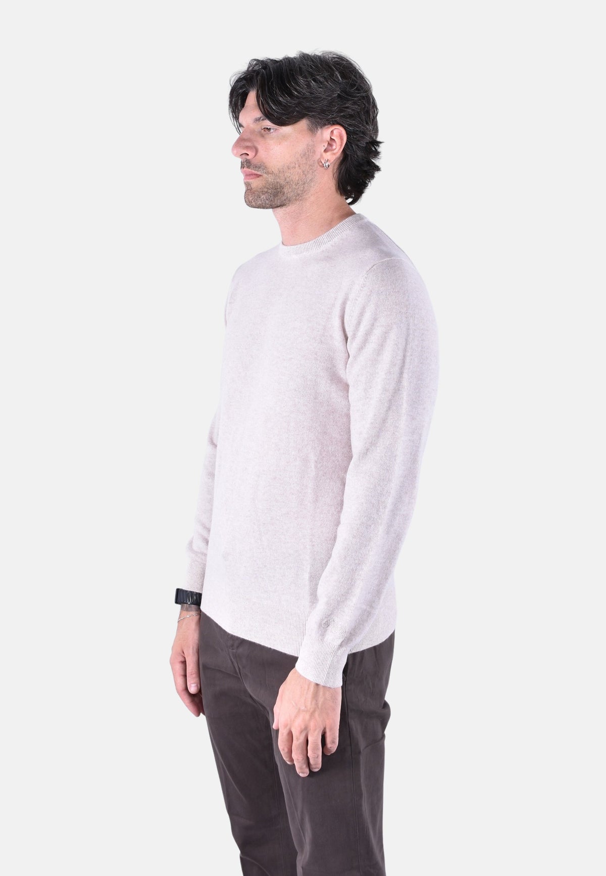REGENT CASHMERE CREWNECK SWEATER