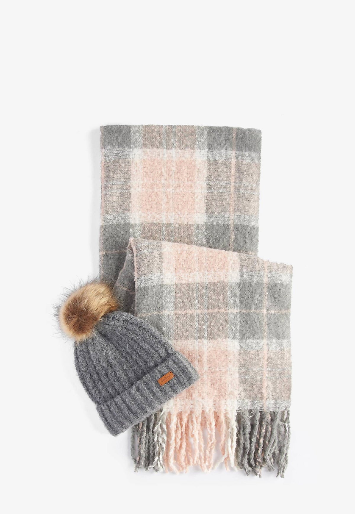 SALTBURN BEANIE & TARTAN SCARF