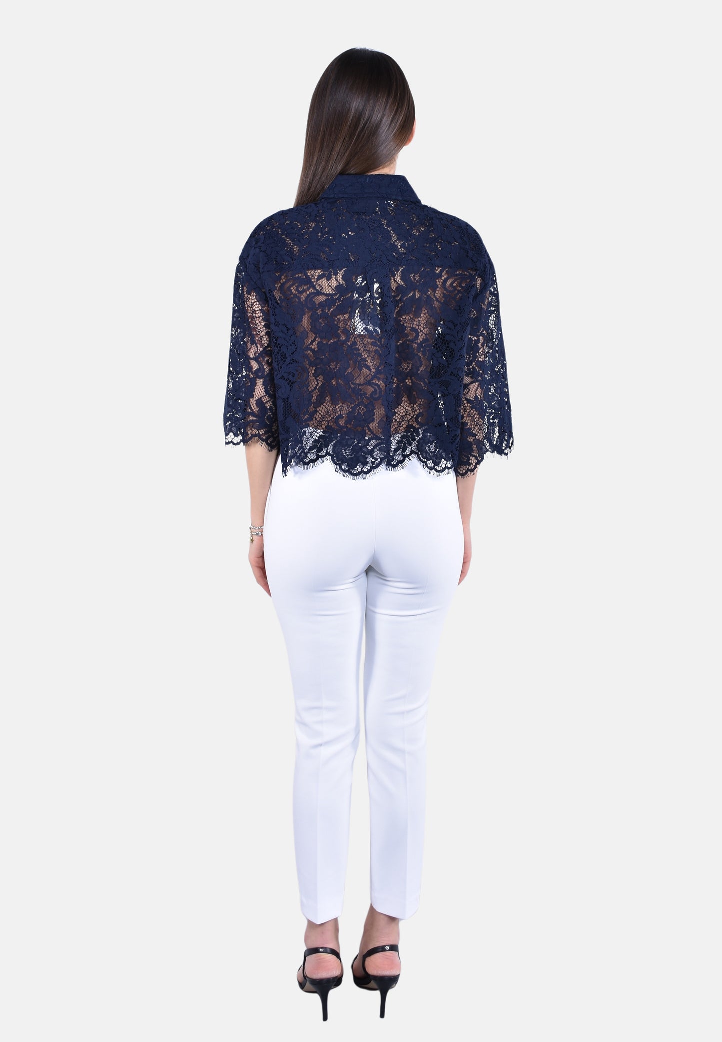 CORDED LACE SS SHIRT