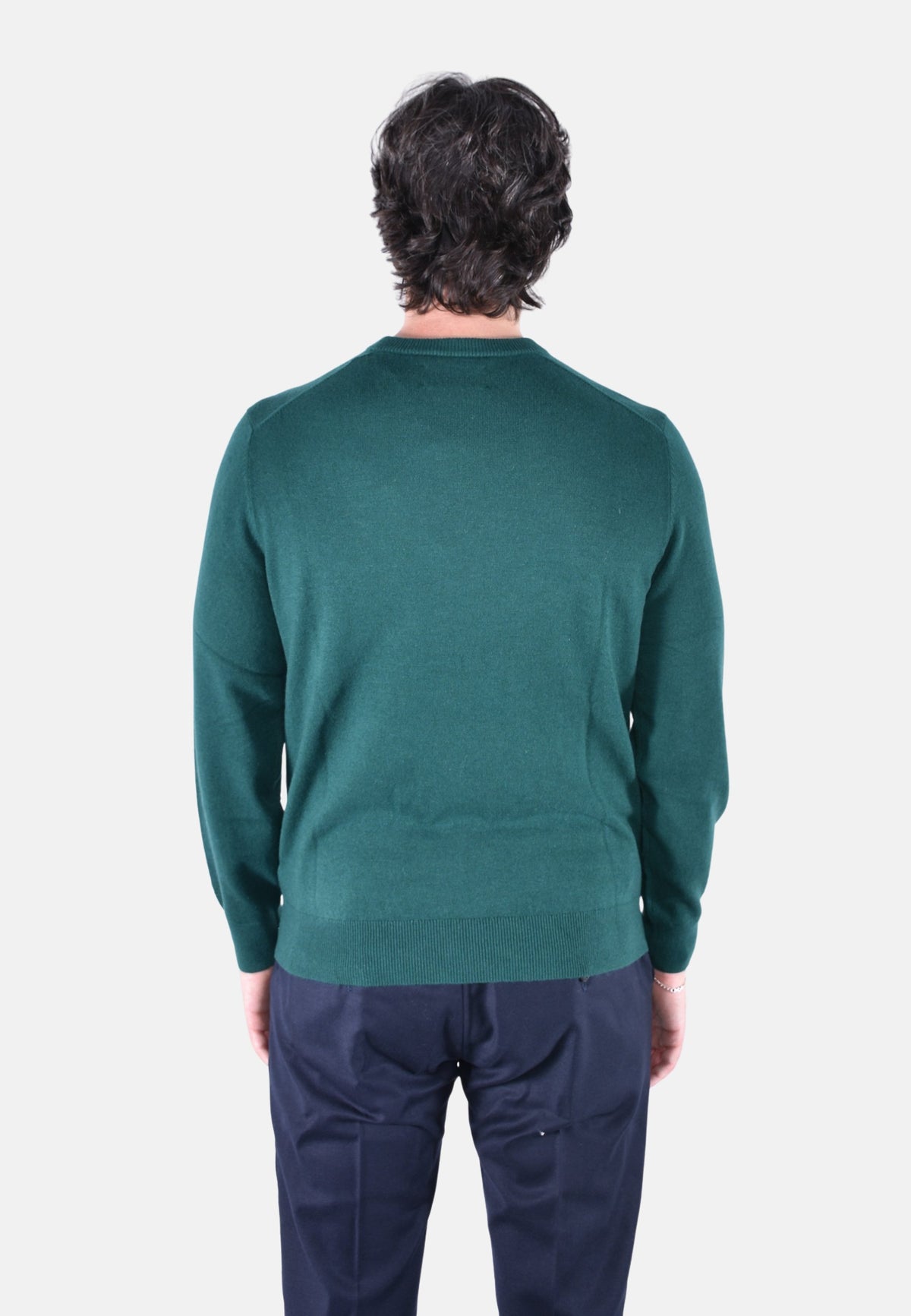 HERON LIGHT EMBRY CREW NECK LIGHT SWEATER