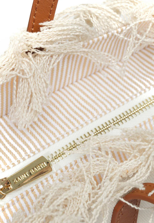 CITY BAG FRINGE - CANVAS