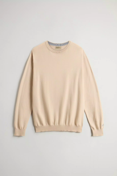 LOGO COTTON CREWNECK