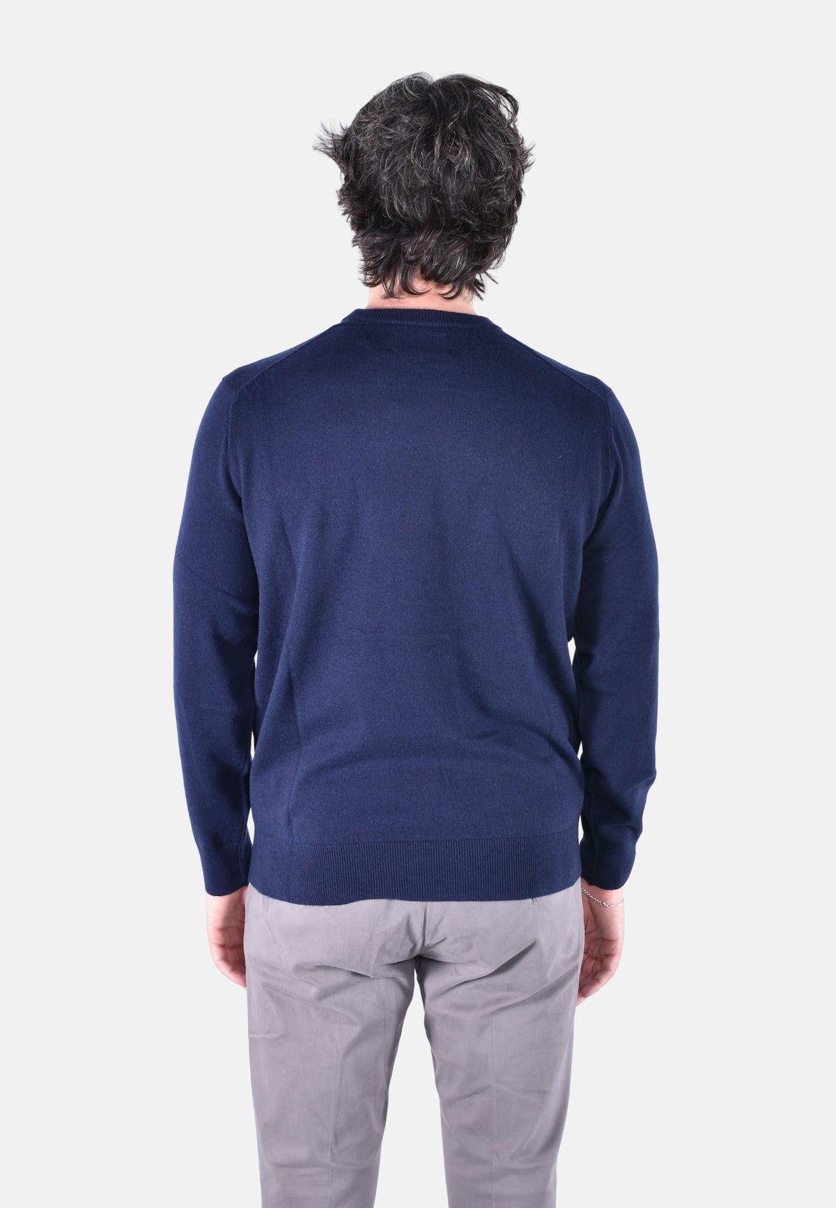 HERON LIGHT EMBRY CREW NECK LIGHT SWEATER