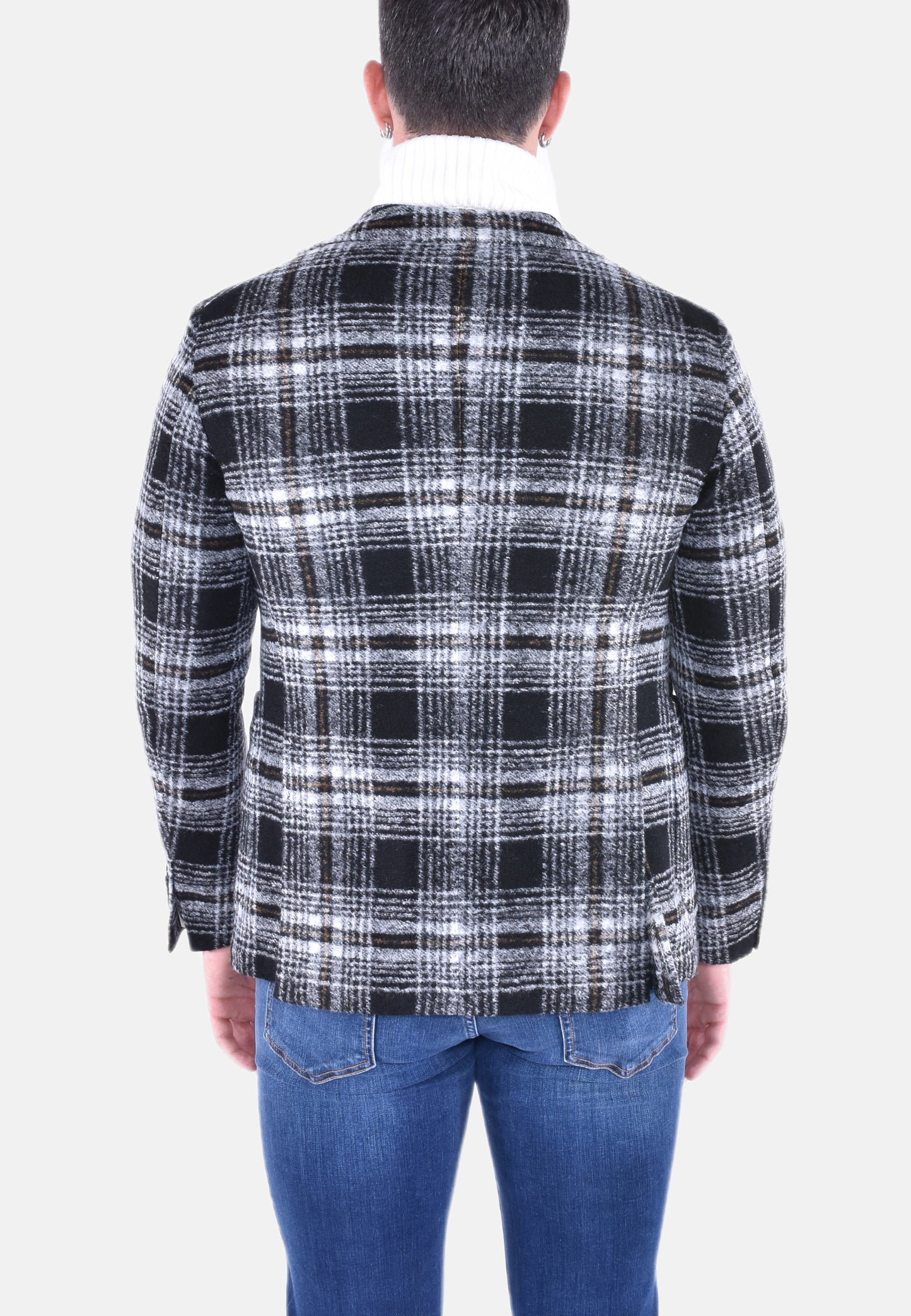 GIACCA SARTORIALE MONOPETTO REGULAR IN JERSEY