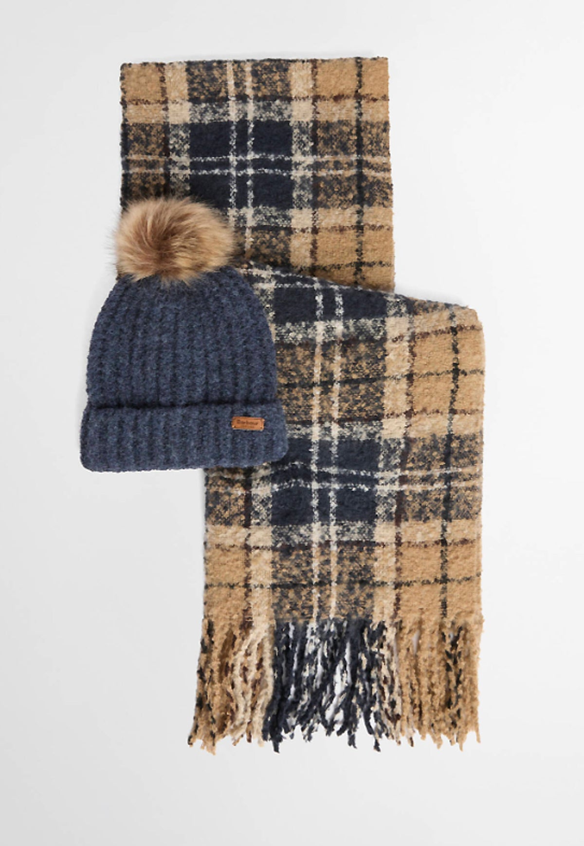 SALTBURN BEANIE & TARTAN SCARF