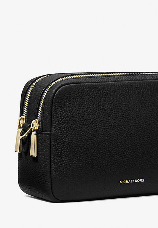 CAMERIA BAG A TRACOLLA BRYANT MEDIA IN PELLE MARTELLATA