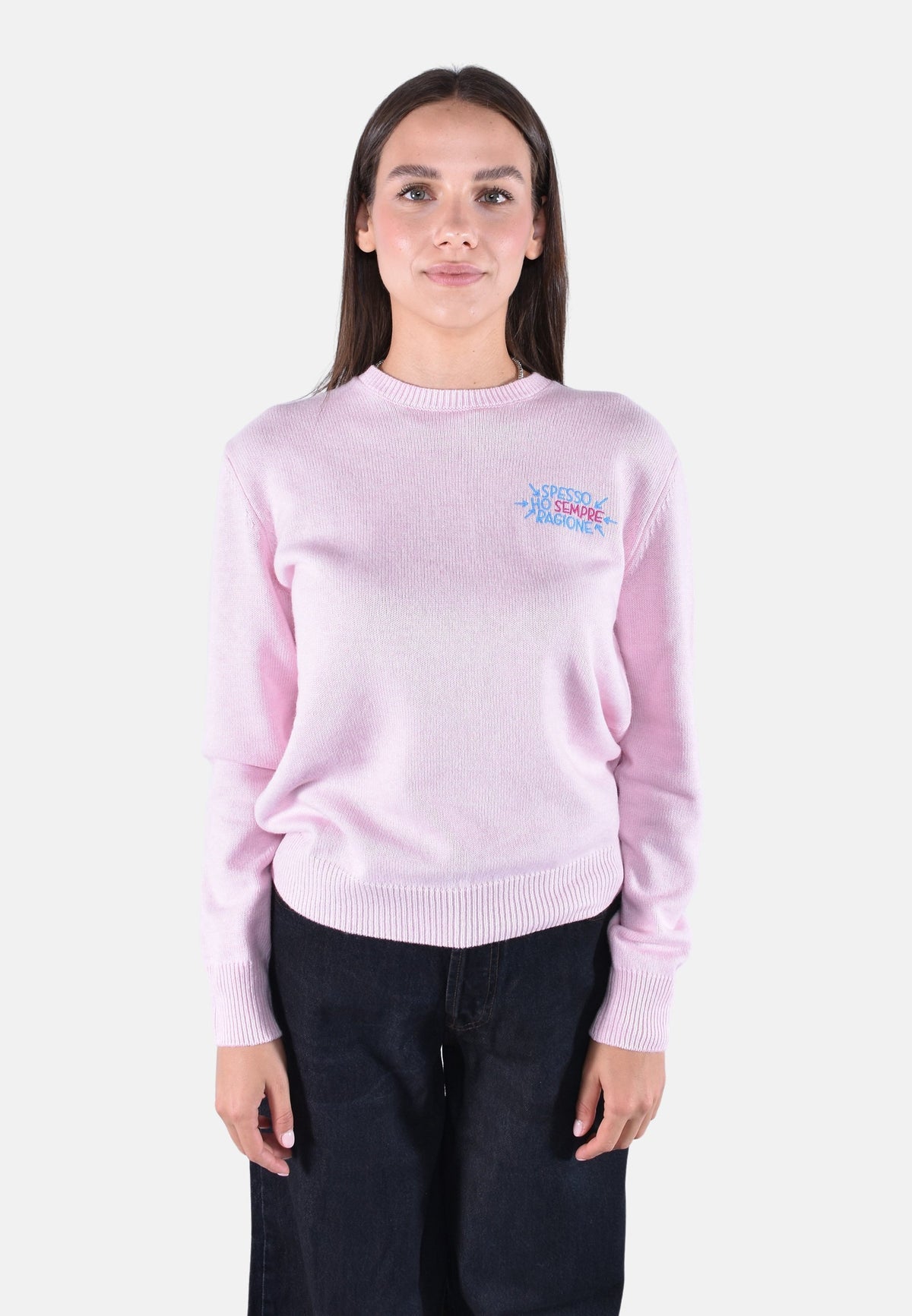 NEW QUEEN EMBRY CREWNECK JUMPER