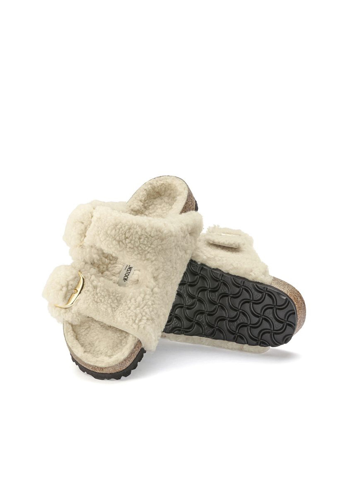 ARIZONA BIG BUCKLE SHEARLING TEDDY FUR