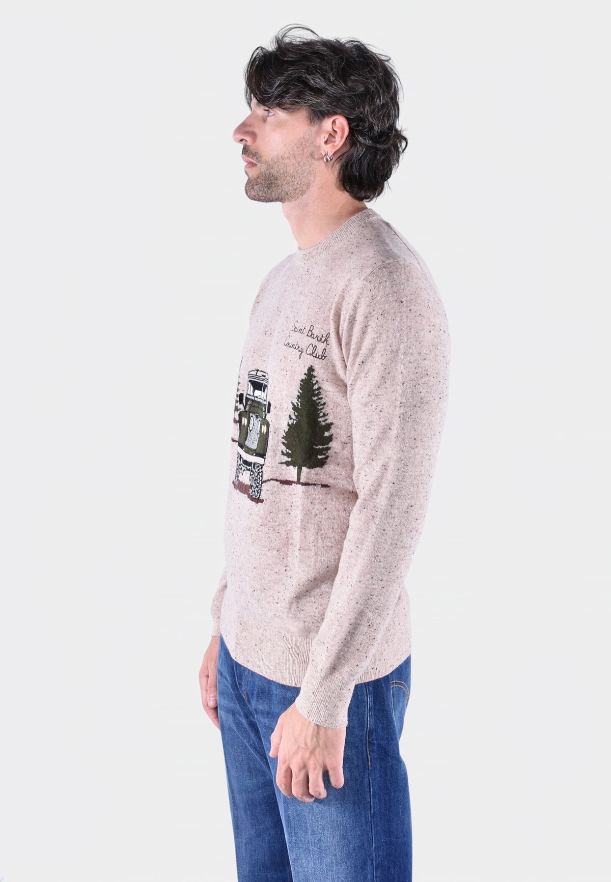 HERON DONEGAL DONEGAL CREWNECK SWEATER