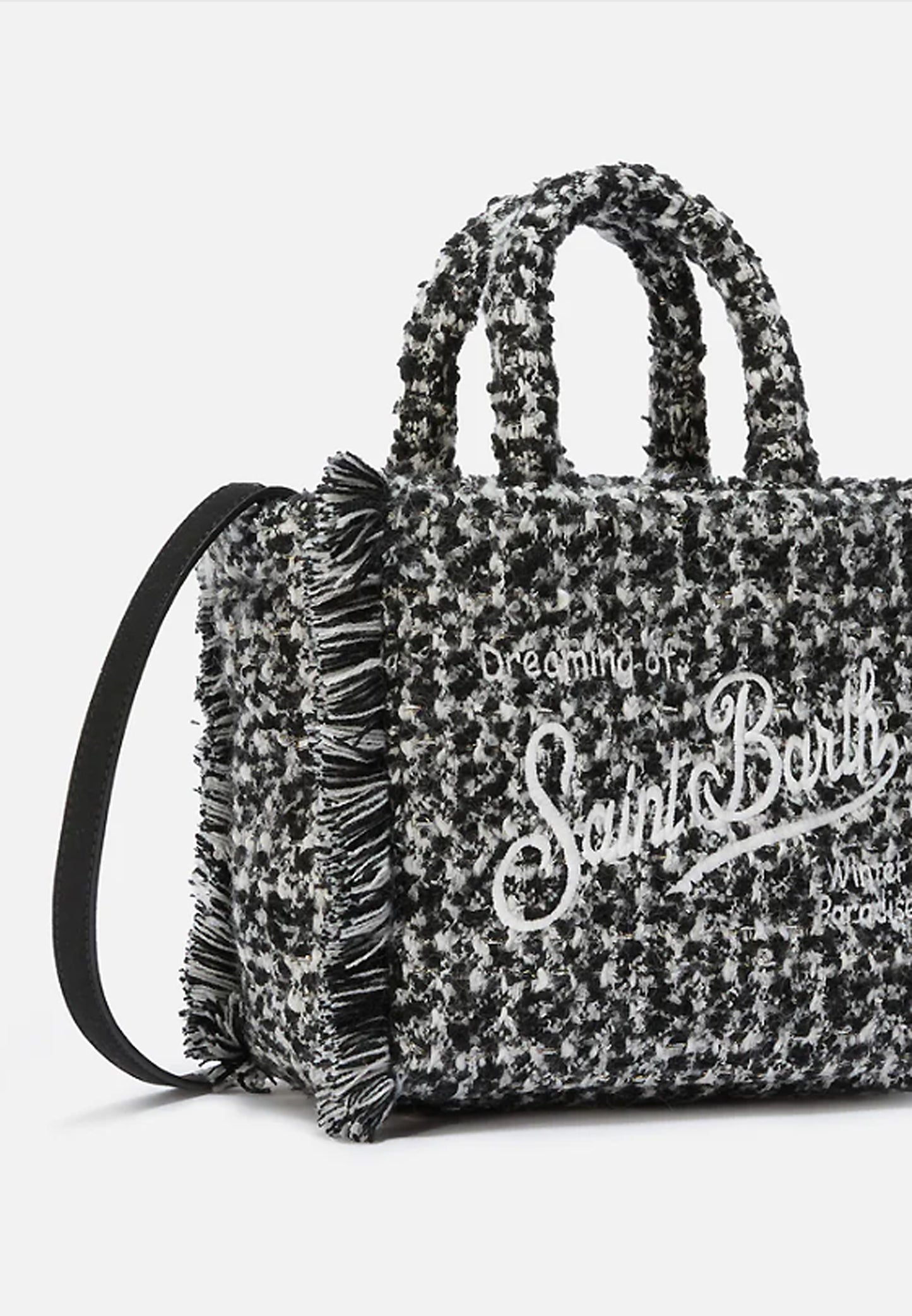 VANITY MINI TWEED SMALL BAG WITH STRAP