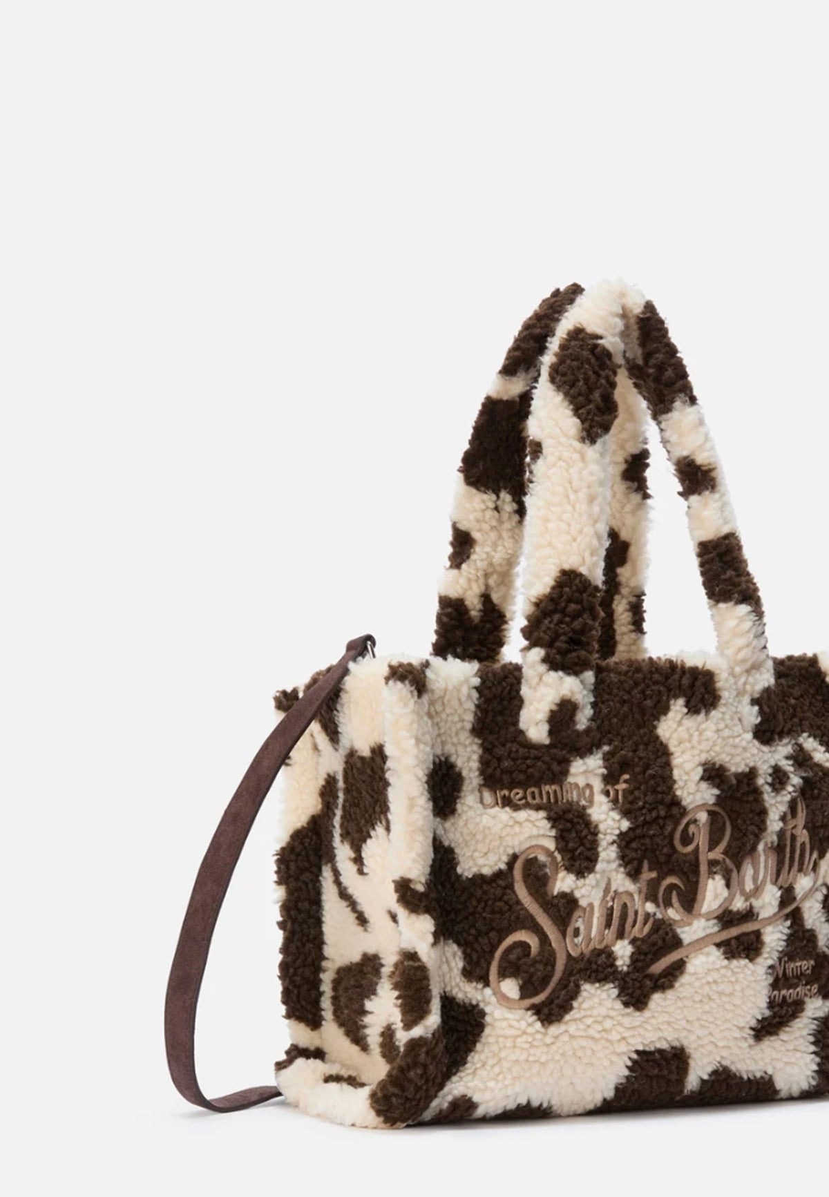 COLETTE TEDDY HAND BAG WITH STRAP