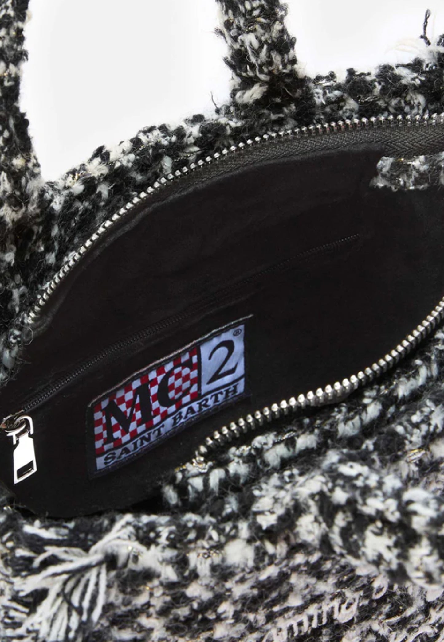 VANITY MINI TWEED SMALL BAG WITH STRAP