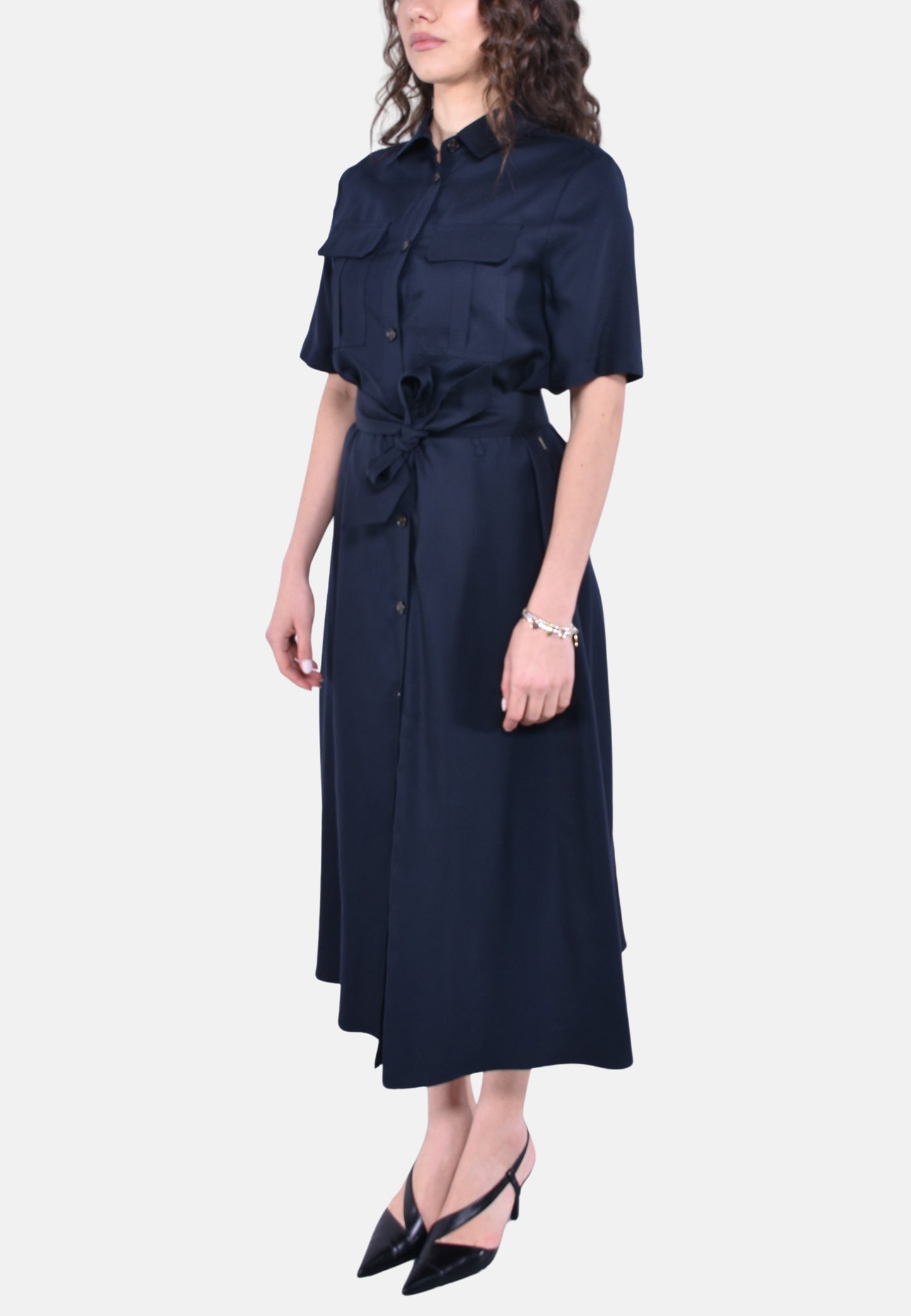 LONG FLUID DRESS
