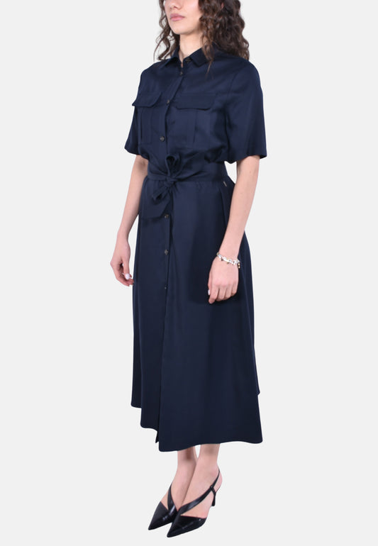 LONG FLUID DRESS