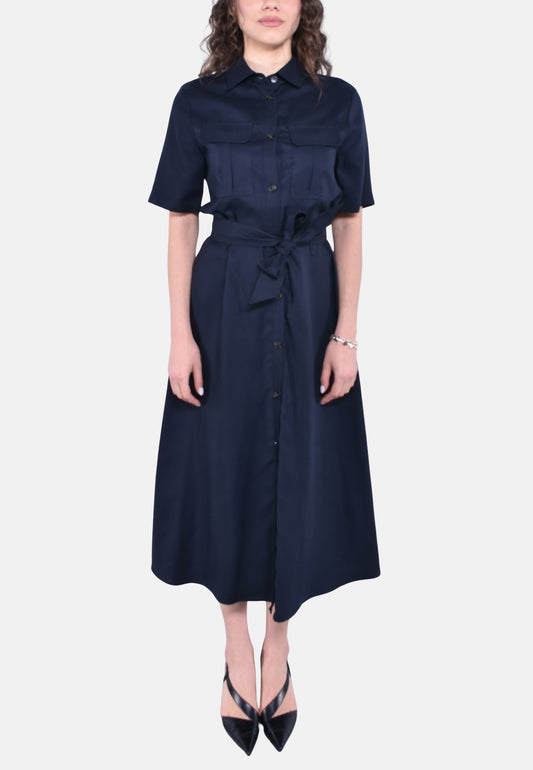 LONG FLUID DRESS