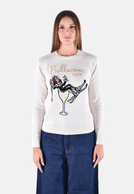 NEW QUEEN NEW CREWNECK SWEATER