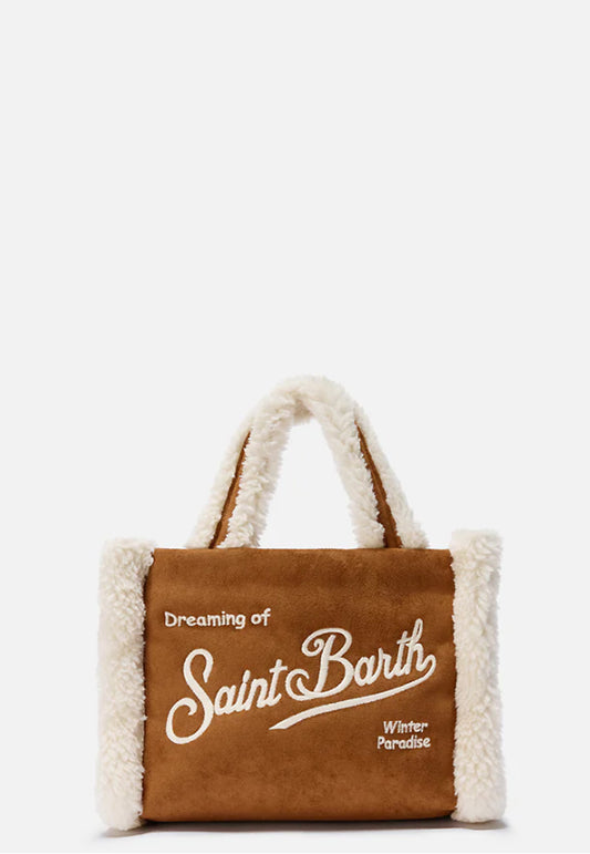 VANITY MINI SHEARLING SMALL BAG WITH STRAP