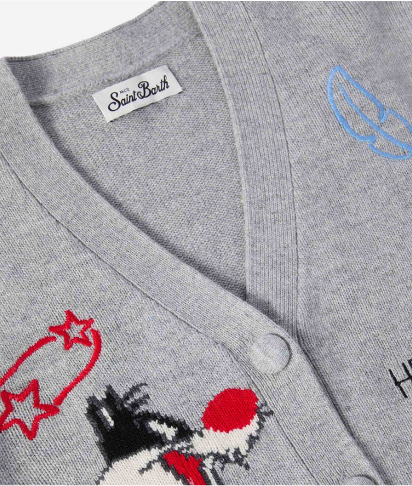 SASI DONEGAL LONG JACQUARD CARDIGAN