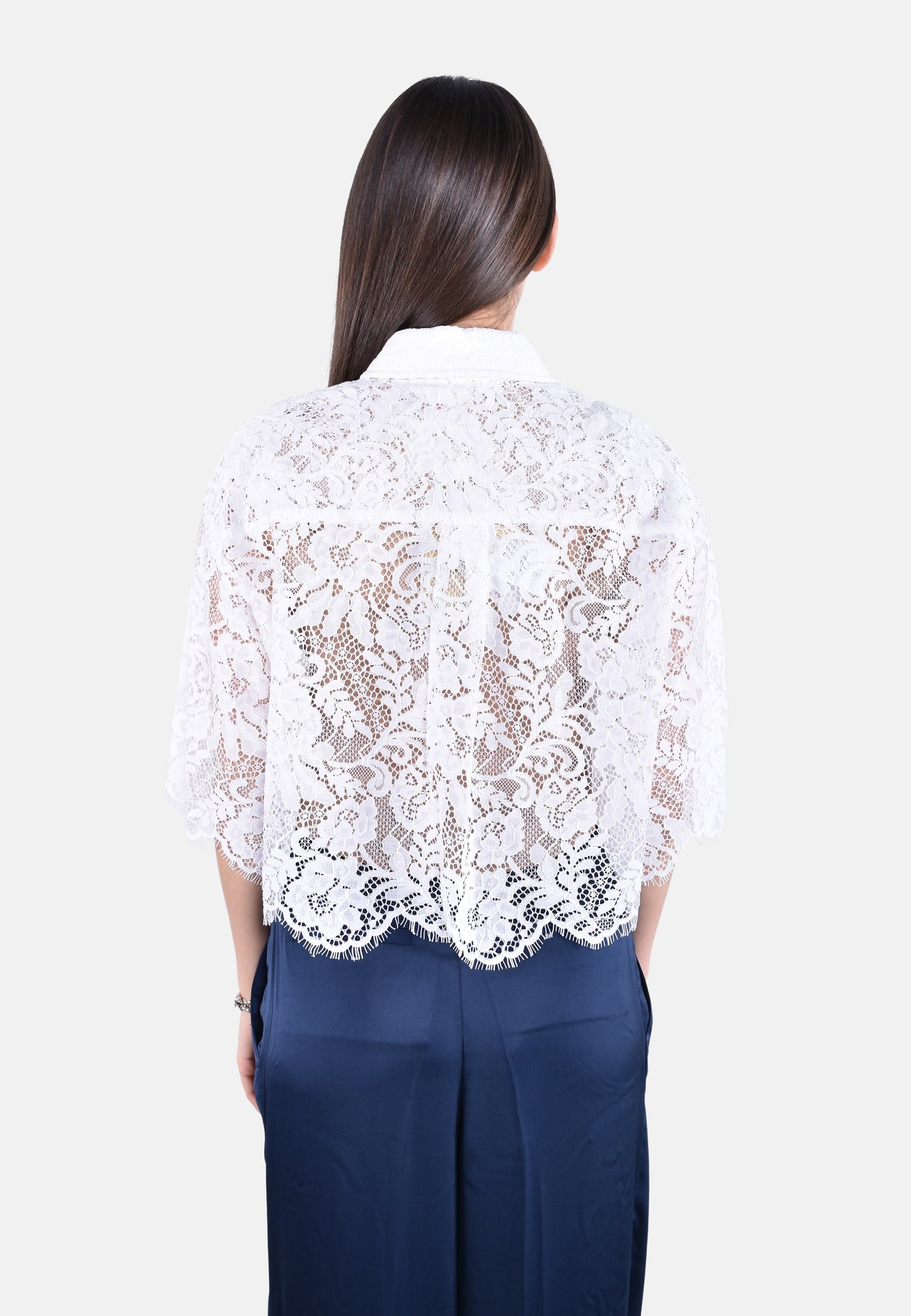 CORDED LACE SS SHIRT